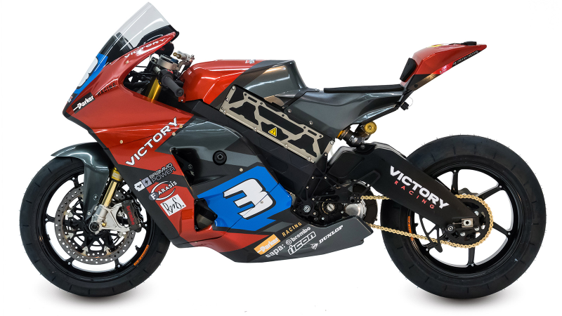 Illustration for article titled Victory Will Race A De-Tuned Brammo At The Isle Of Man